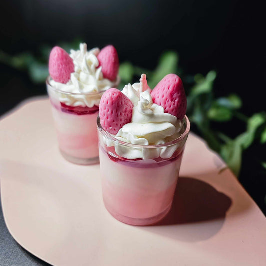 Dessertljus Rhubarb & Strawberry